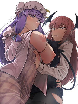 [自家発電処 (flanvia)] 穴とむっつりどすけべだいとしょかん総集編 (東方Project) [DL版]_204