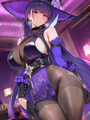 [Patreon] (Yeeting) Raiden Mei Halloween Witch x BBC (AI Generated)_002_1