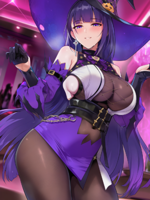[Patreon] (Yeeting) Raiden Mei Halloween Witch x BBC (AI Generated)_102_11