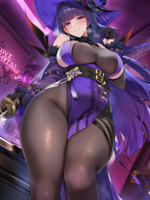 [Patreon] (Yeeting) Raiden Mei Halloween Witch x BBC (AI Generated)_104_13