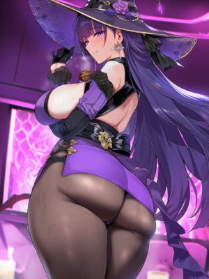 [Patreon] (Yeeting) Raiden Mei Halloween Witch x BBC (AI Generated)_110_19