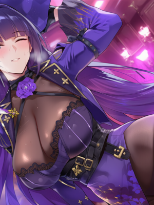 [Patreon] (Yeeting) Raiden Mei Halloween Witch x BBC (AI Generated)_116_25