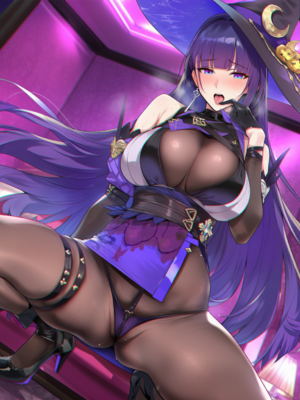 [Patreon] (Yeeting) Raiden Mei Halloween Witch x BBC (AI Generated)_127_36