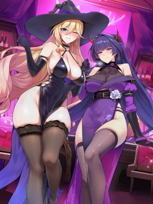 [Patreon] (Yeeting) Raiden Mei & Durandal Witches x BBC (AI Generated)_116：4