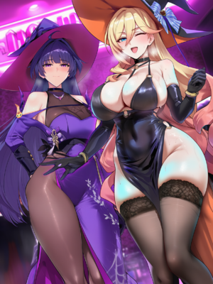 [Patreon] (Yeeting) Raiden Mei & Durandal Witches x BBC (AI Generated)_119：7