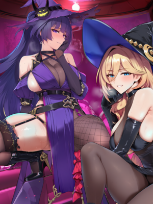 [Patreon] (Yeeting) Raiden Mei & Durandal Witches x BBC (AI Generated)_128：16