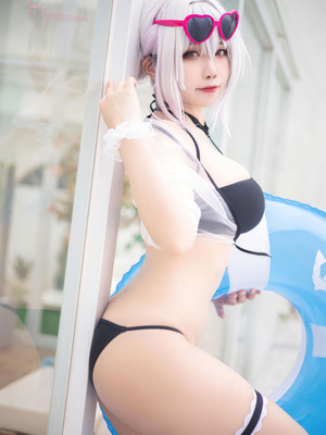 贞子蜜桃 - 舰长图 天狼星 泳装 (碧蓝航线)_10