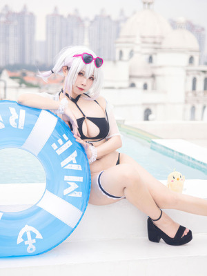 贞子蜜桃 - 舰长图 天狼星 泳装 (碧蓝航线)_28