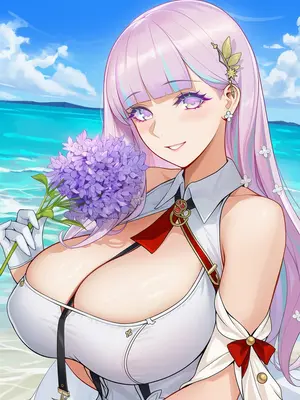 [AI小松鸟]紫藤花海岸的真爱小天使为你而奉上的爱海至恋❤️爱与纯恋之滨❤️真爱天使普利茅斯为你奉上的隐恋侍奉❤️ 1-3[AI Generated]_016_p15