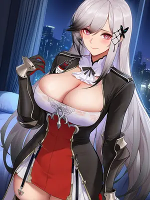 [AI小松鸟]指挥官与敦刻尔克老婆的纯情sex[Ai Generated]_p01