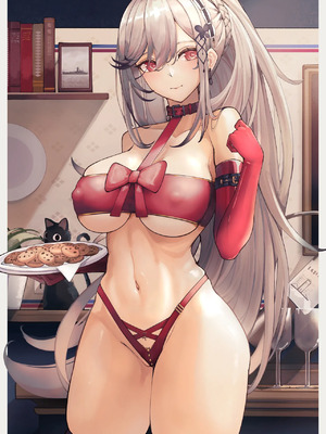 [Patreon] + [Fanbox] Yusha M ／ 勇者＜M型＞_1077_b_Dunkerque_Santa_outfit_2