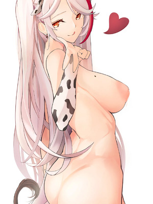 [Patreon] + [Fanbox] Yusha M ／ 勇者＜M型＞_1546_Prinz_Eugen_cow_bikini_a2