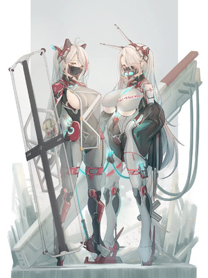 [Patreon] + [Fanbox] Yusha M ／ 勇者＜M型＞_1865_Prinz_Eugen_and_Prinz_Heinrich_no_text_2