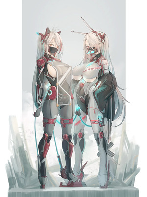 [Patreon] + [Fanbox] Yusha M ／ 勇者＜M型＞_1868_Prinz_Eugen_and_Prinz_Heinrich_no_text_5