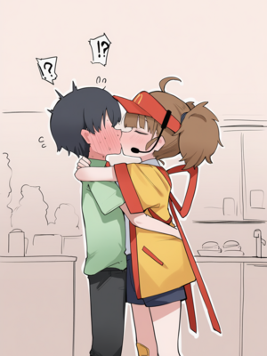 [WhiteTigerBun] いまだけダブチ食べ美 (Patreon) [AI Generated]_40__40