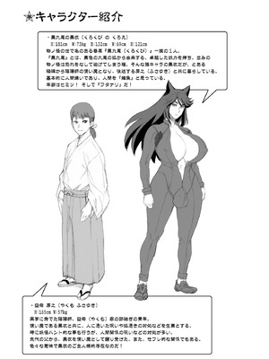 [肉りんご (カクガリ兄弟)] 日本ツンツンふたなり妖狐を豚々に躾けちゃうお話 [DL版]_03