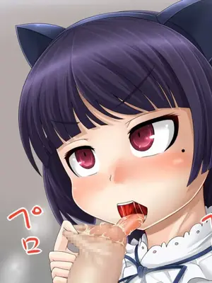 [もくぎゅうたん。 (涼御夜)] 黒猫便器 (俺の妹がこんなに可愛いわけがない)_00011