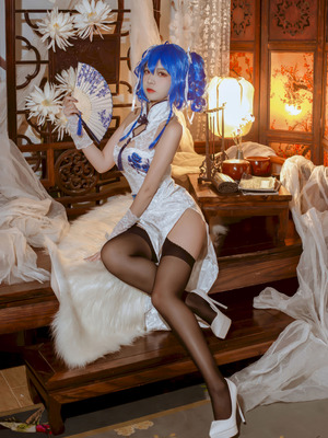 二佐Nisa - 碧蓝航线 圣路易斯 旗袍_04