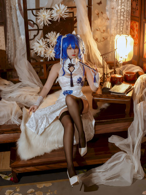 二佐Nisa - 碧蓝航线 圣路易斯 旗袍_06