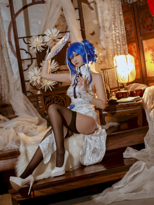 二佐Nisa - 碧蓝航线 圣路易斯 旗袍_07