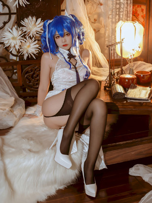 二佐Nisa - 碧蓝航线 圣路易斯 旗袍_09