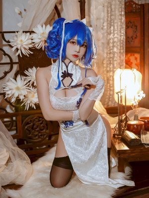 二佐Nisa - 碧蓝航线 圣路易斯 旗袍_14