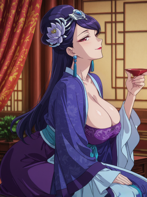 Meowu laha - Lihua ︱ Moonlit Lotus Pond ︱ P1&nbsp;&nbsp;(Patreon) [AI Generated]_Lihua_05