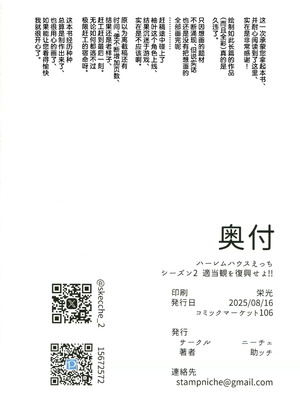 (C106) [ニーチェ (助ッチ)] ハーレムハウスえっち シーズン2 適当観を復興せよ！！(ゼンレスゾーンゼロ) [禁漫漢化組]_49