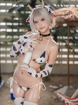 蜜汁猫裘 - 棕色尘埃 泰瑞丝 奶牛比基尼_102