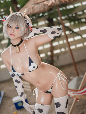 蜜汁猫裘 - 棕色尘埃 泰瑞丝 奶牛比基尼_109