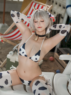 蜜汁猫裘 - 棕色尘埃 泰瑞丝 奶牛比基尼_159