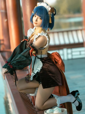 蠢沫沫 – 香菱女仆_018