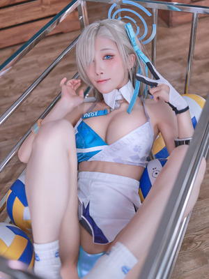 水淼Aqua - NO.181 C103 蔚蓝档案 一之濑明日奈B_041