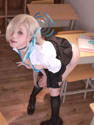 水淼Aqua - NO.181 C103 蔚蓝档案 一之濑明日奈B_080