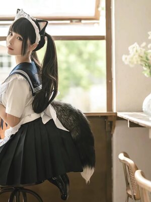 蠢沫沫 – 猫猫女仆_022