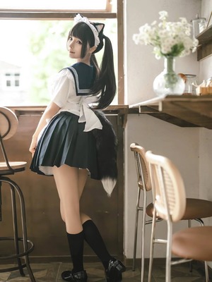 蠢沫沫 – 猫猫女仆_002