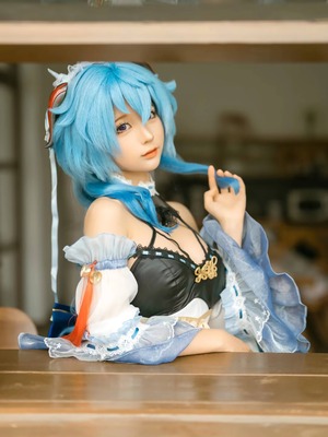 蠢沫沫 – 甘雨女仆_1 (5)