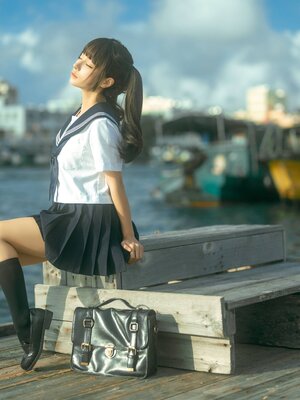 蠢沫沫 – 海风_013