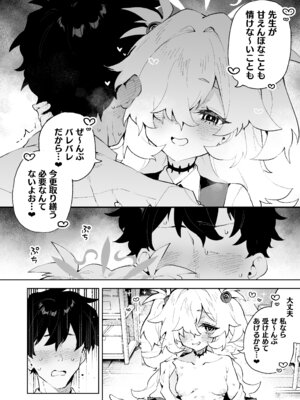 [りむちゃんち (うにクリームコロッケ)] 前世みたいにとろとろに甘やかしてあげるねぇ (ブルーアーカイブ) [DL版]_17