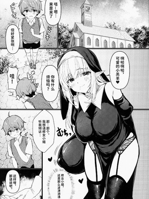 (C106) [たか々屋 (蟹屋しく)] 僕はお姉さんシスターさんのことが氣になって [禁漫漢化組]_02