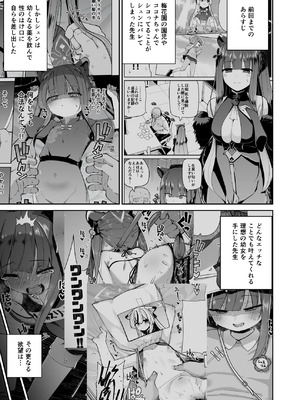 [きつね屋 (リーフィ)] ロリコン先生が他の生徒に手を出さないように何でも言うことを聞いてくれる幼女シュン&ルミの本の本 (ブルーアーカイブ) [DL版]_03