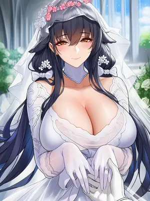 [AI小松鸟] 与吾妻老婆的誓约之日❤️终为眷属的誓约❤️，与吾妻老婆的纯恋婚礼性爱❤️新婚第一夜的狂潮❤️予吾妻老婆的永恒之恋❤️ [Ai Generated]_002_p01