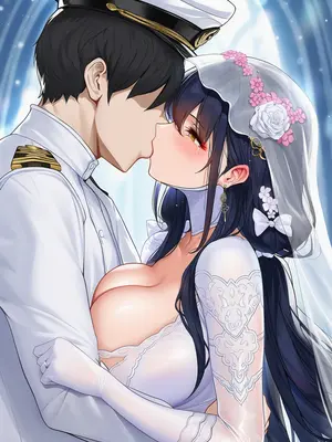 [AI小松鸟] 与吾妻老婆的誓约之日❤️终为眷属的誓约❤️，与吾妻老婆的纯恋婚礼性爱❤️新婚第一夜的狂潮❤️予吾妻老婆的永恒之恋❤️ [Ai Generated]_010_p09