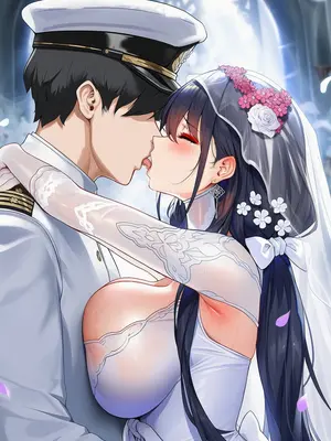 [AI小松鸟] 与吾妻老婆的誓约之日❤️终为眷属的誓约❤️，与吾妻老婆的纯恋婚礼性爱❤️新婚第一夜的狂潮❤️予吾妻老婆的永恒之恋❤️ [Ai Generated]_012_p11