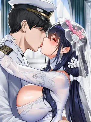 [AI小松鸟] 与吾妻老婆的誓约之日❤️终为眷属的誓约❤️，与吾妻老婆的纯恋婚礼性爱❤️新婚第一夜的狂潮❤️予吾妻老婆的永恒之恋❤️ [Ai Generated]_013_p12