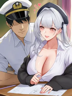 [AI小松鸟] 指挥官和斯库拉老婆的纯情sex❤️ 1-5 [Ai Generated]_118_p117