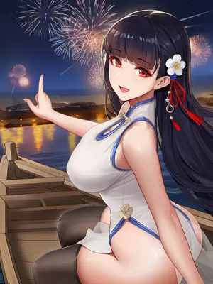 [AI小松鸟]七夕前夕——与你共枕的东煌之梦❤️梦华七夕的夜日❤️与东煌恋人共演绎的世间情事❤️ [Ai Generated]_120_p119