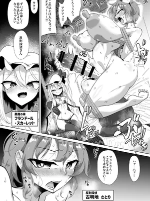[肌色ルイボスティー (パンダィン)] ふたなり反則探偵さとりvsきんたま破壊神フラン (東方Project) [DL版]_04_gmyx