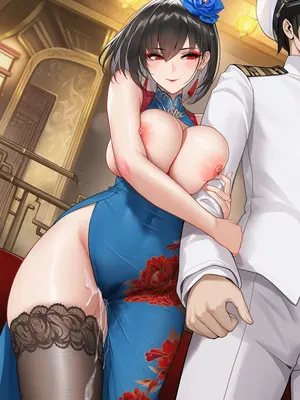 [AI小松鸟]约会前的梳妆准备❤️与东煌丽人的口爱盛宴❤️❤️与东煌丽人共度的爱辉独密宴会❤️[Ai Generated]_084_p84