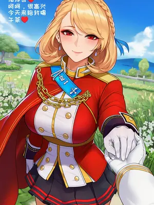 [AI小松鸟]纯恋午间满境❤️，与威尔士亲王老婆共度的茶色余韵❤️醉色云中餐厅的暧昧❤️，威尔士亲王老婆为你吹奏的弥足爱音❤️ 1-2 [Ai Generated]_002_p01